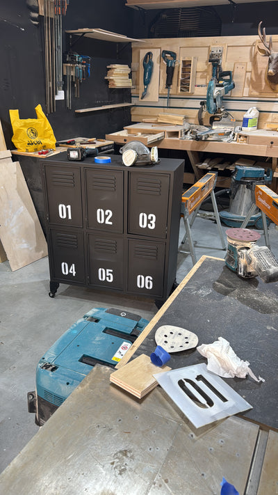 Industrial locker style