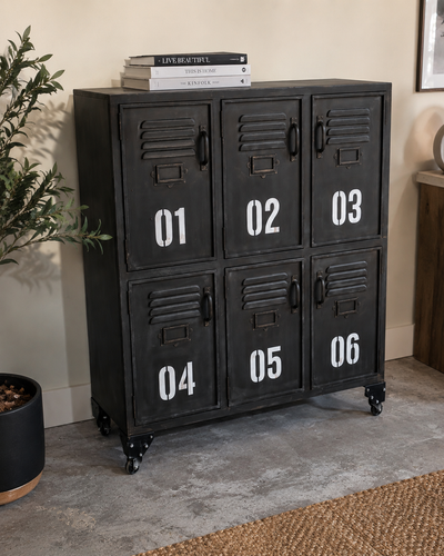 Industrial locker style
