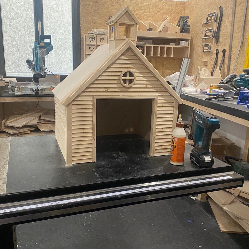 Rustic Cabin Pet House