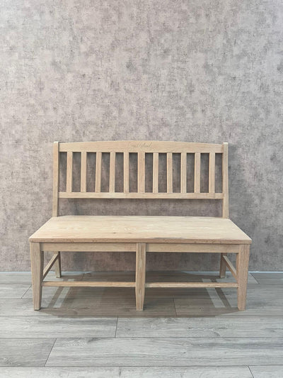Oak Outdoor Bench