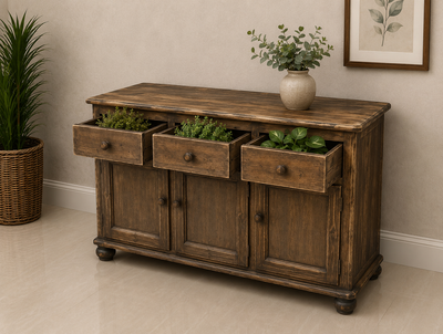 Rustwood Entry Cabinet