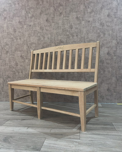 Oak Outdoor Bench