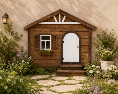 Rustic Cabin Backdrop