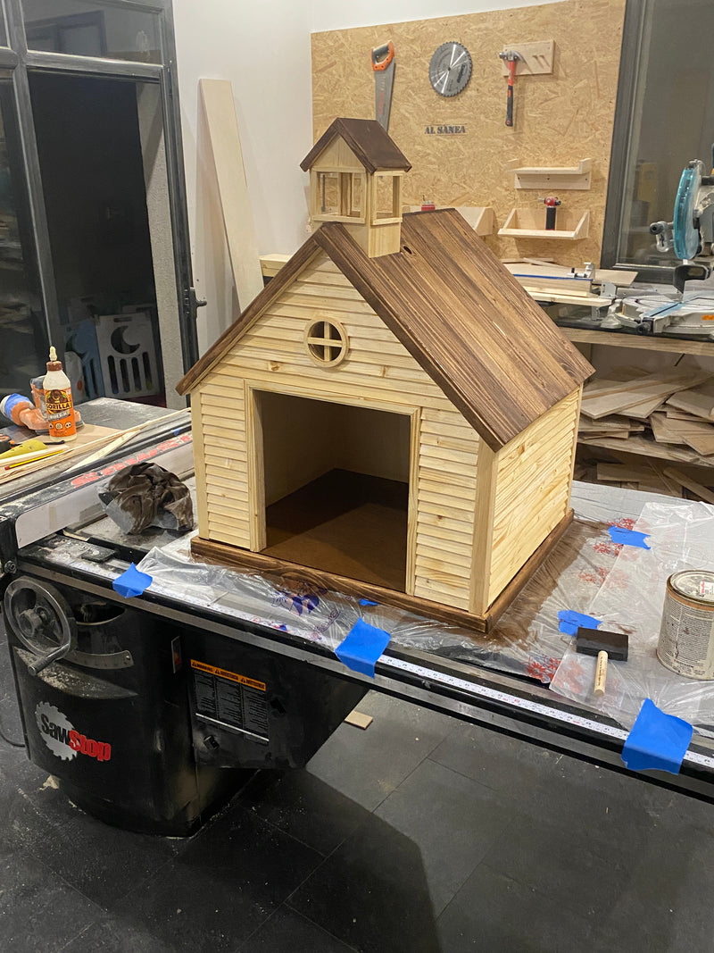 Rustic Cabin Pet House