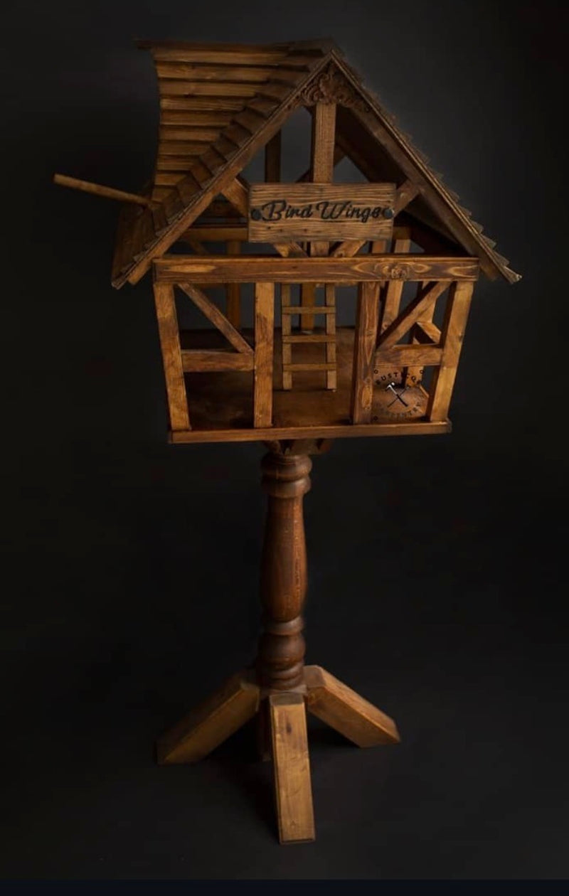 Rustic Bird Feeder